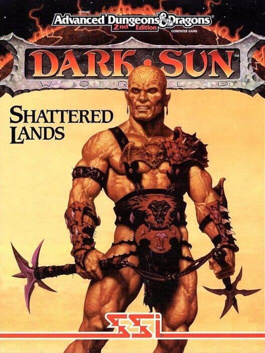 Обложка Dark Sun: Shattered Lands