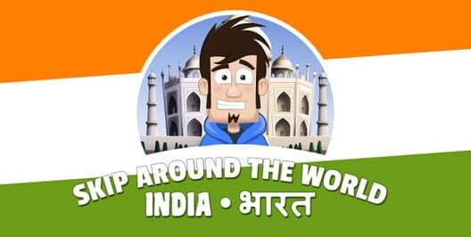 Обложка Skip Around the World - India