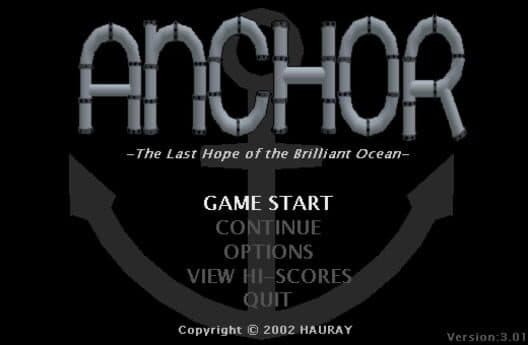 Обложка Anchor: The Last Hope of the Brilliant Ocean