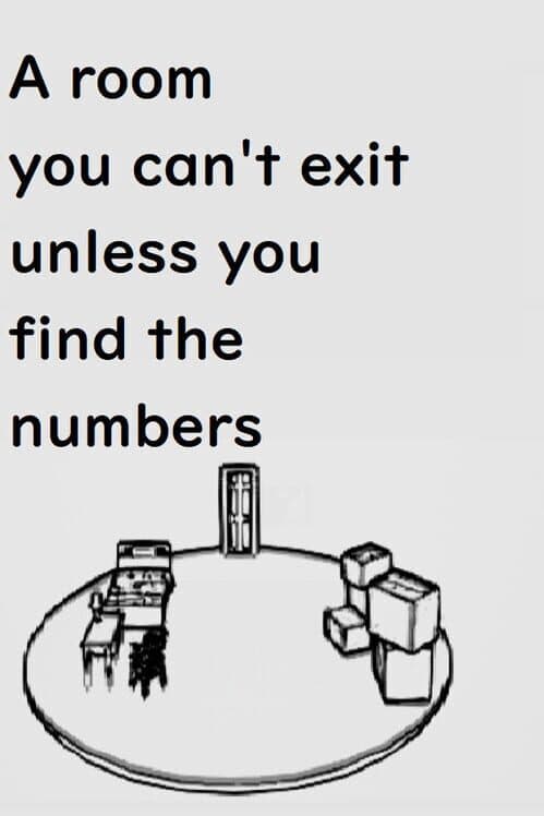 Обложка A Room You Can't Exit Unless You Find the Numbers