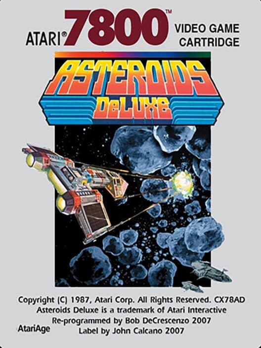 Обложка Asteroids Deluxe
