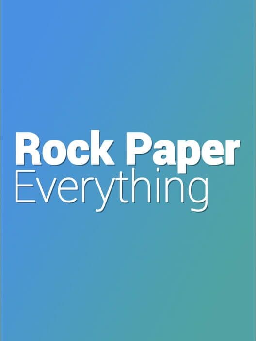 Обложка Rock Paper Everything