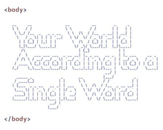 Обложка Your World According to a Single Word