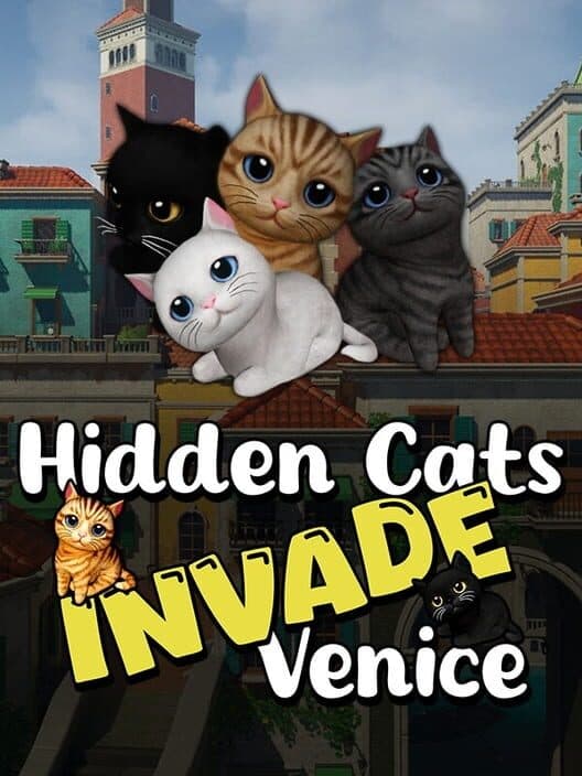 Обложка Hidden Cats Invade Venice