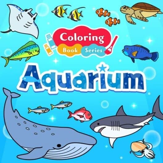 Обложка Coloring Book Series: Aquarium