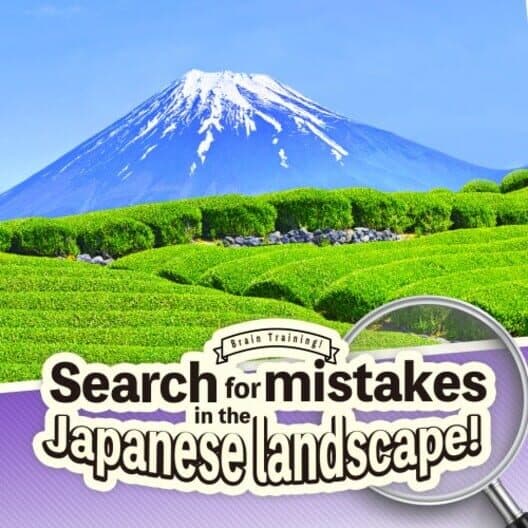 Обложка Train Your Brain! Spot the Difference with Japanese landscapes