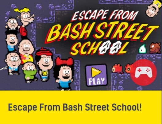 Обложка Escape from Bash Street School!