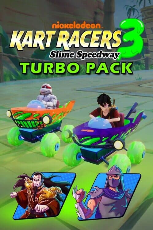 Обложка Nickelodeon Kart Racers 3: Slime Speedway Turbo Pack