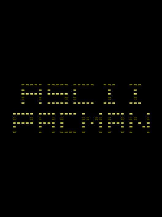 Обложка ASCII Pacman