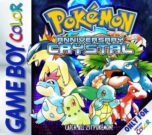 Обложка Pokémon Anniversary Crystal