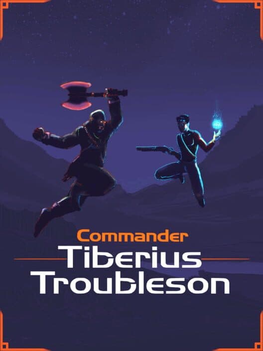 Обложка Commander Tiberius Troubleson