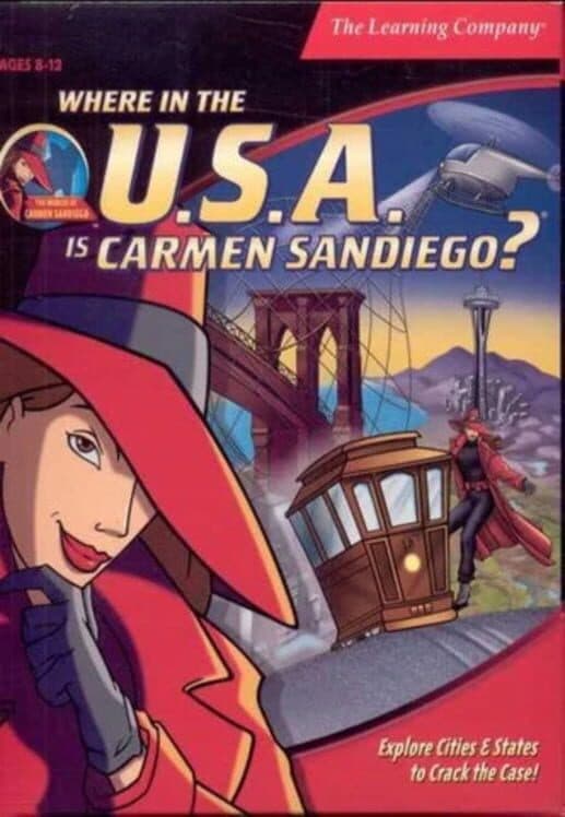Обложка Where in the U.S.A. Is Carmen Sandiego?