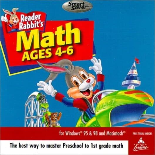 Обложка Reader Rabbit Math Adventures Ages 4-6