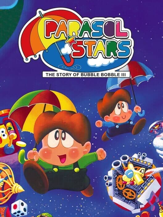 Обложка Parasol Stars: The Story of Bubble Bobble III