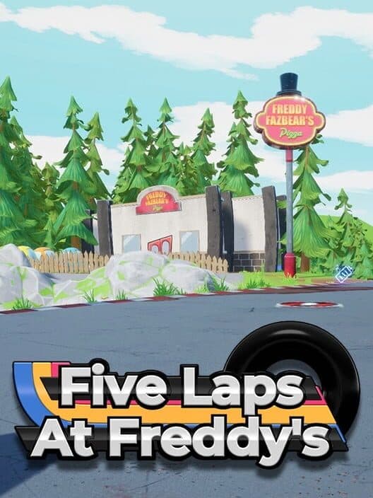 Обложка Five Laps at Freddy's