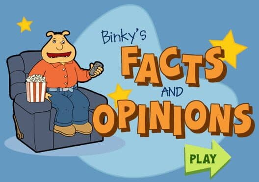 Обложка Binky's Facts and Opinions