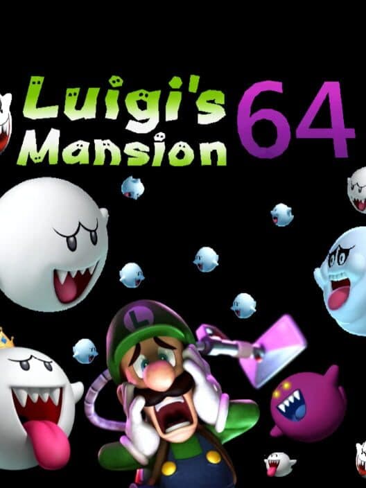 Обложка Luigi's Mansion 64
