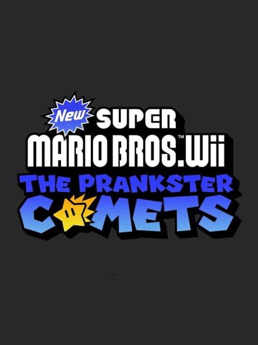 Обложка New Super Mario Bros. Wii: The Prankster Comets
