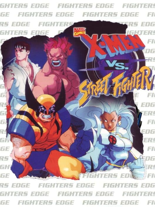 Обложка X-Men vs. Street Fighter