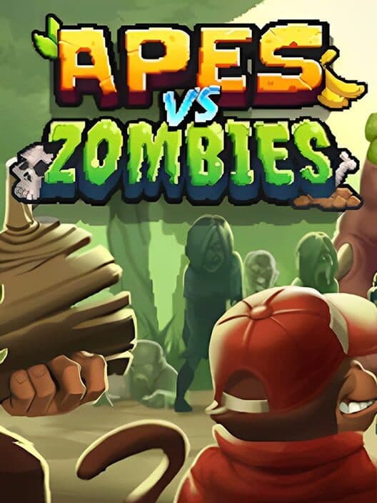 Обложка Apes vs. Zombies