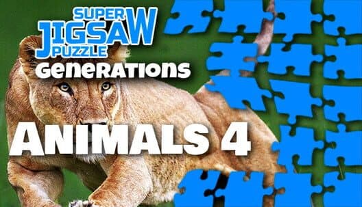Обложка Super Jigsaw Puzzle: Generations - Random Animals 4