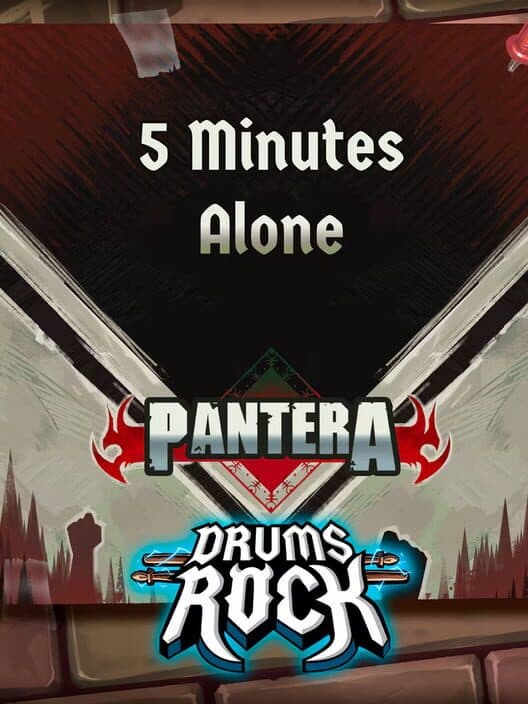 Обложка Drums Rock: Pantera - '5 Minutes Alone'