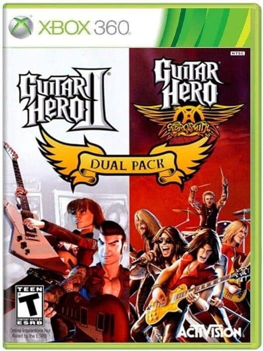 Обложка Guitar Hero Dual Pack: Guitar Hero II & Guitar Hero Aerosmith