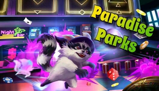 Обложка Roxy Raccoon's Pinball Panic: Paradise Parks