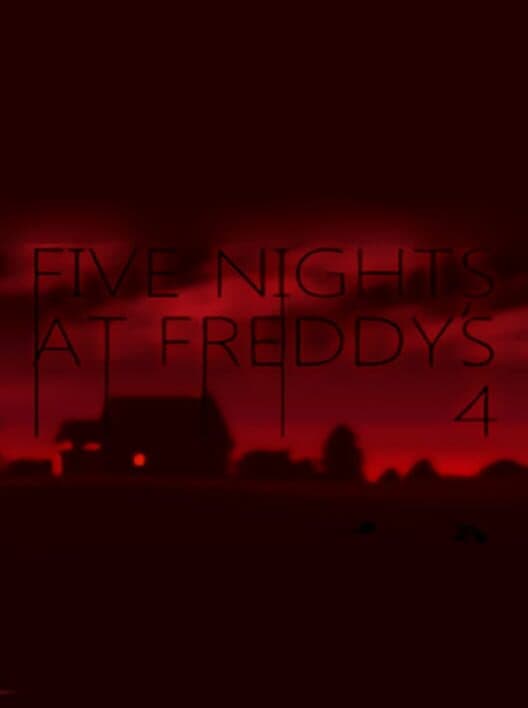 Обложка Five Nights at Freddy's 4