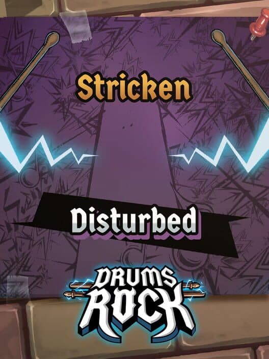 Обложка Drums Rock: Disturbed - 'Stricken'