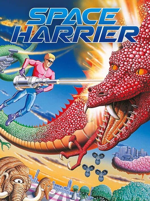 Обложка Space Harrier
