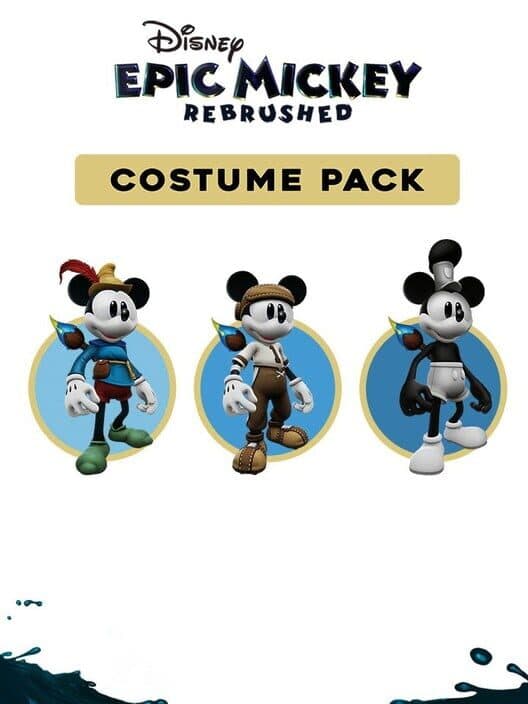 Обложка Epic Mickey: Rebrushed - Costume Pack