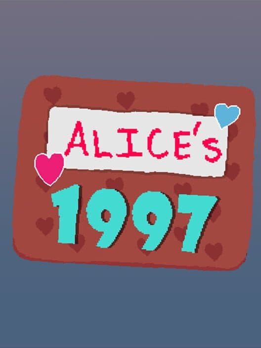 Обложка Alice's 1997