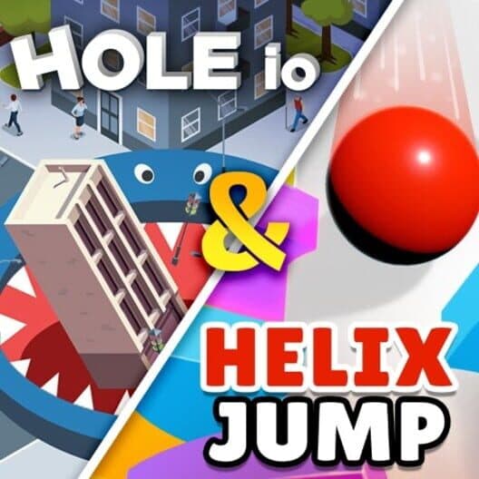 Обложка Hole io & Helix Jump