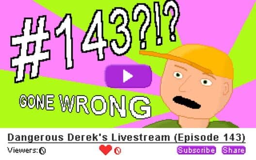 Обложка Dangerous Derek's Livestream