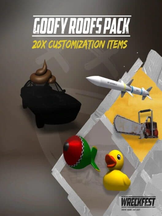 Обложка Wreckfest: Goofy Roofs Pack