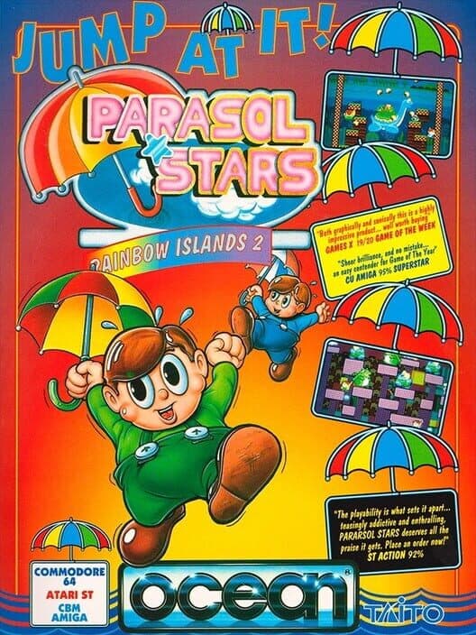 Обложка Parasol Stars: Rainbow Islands 2