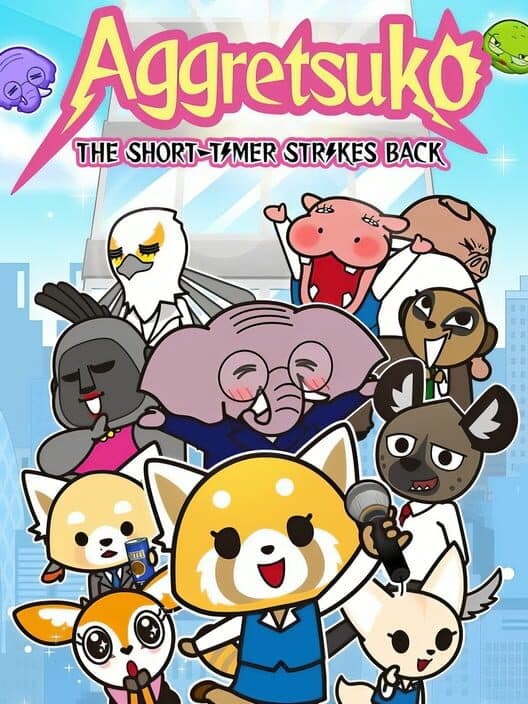 Обложка Aggretsuko: The Short Timer Strikes Back