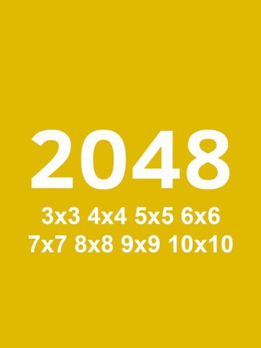 Обложка 2048 3x3 4x4 5x5 6x6 7x7 8x8 9x9 10x10