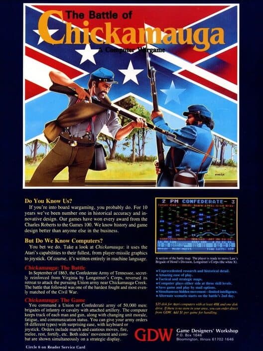 Обложка The Battle of Chickamauga