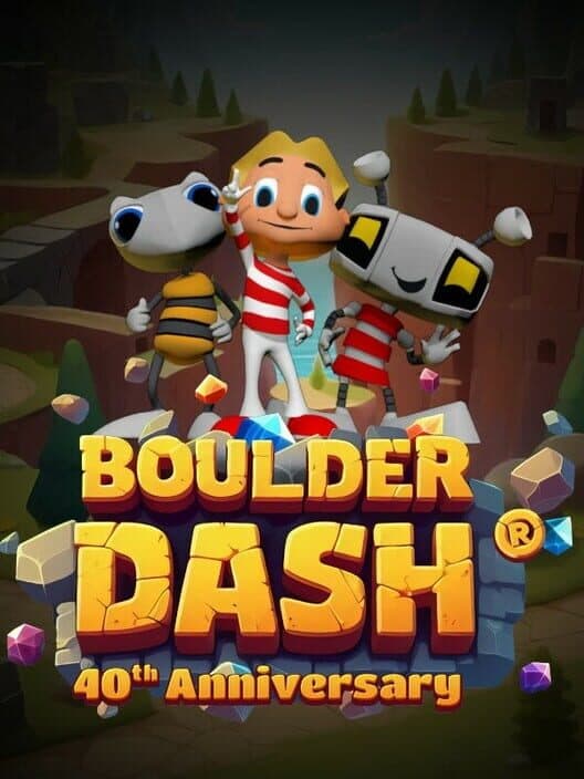 Обложка Boulder Dash: 40th Anniversary