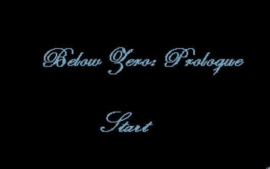 Обложка Below Zero: Prologue
