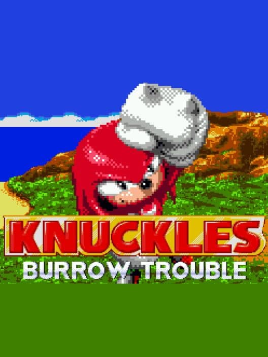Обложка Knuckles The Echidna: Burrow Trouble