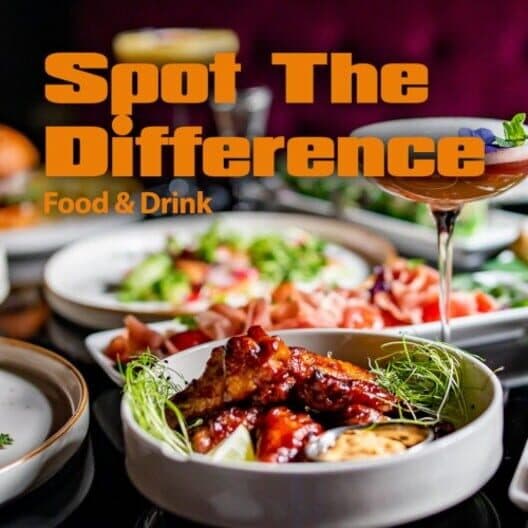 Обложка Spot The Difference Food & Drink