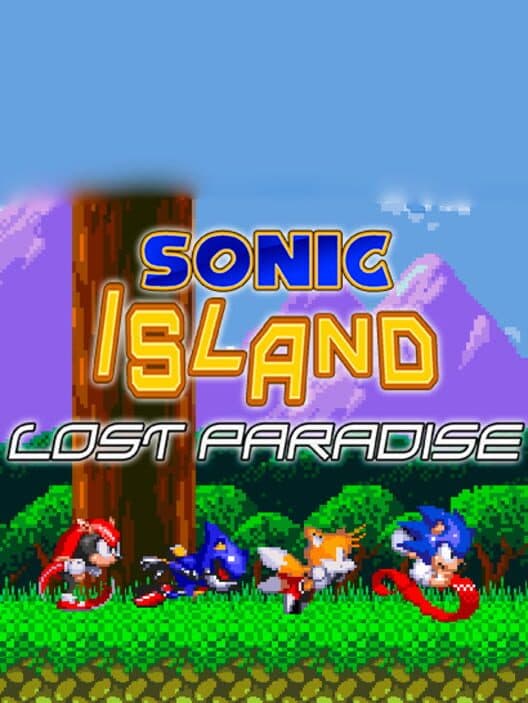 Обложка Sonic Island: Lost Paradise