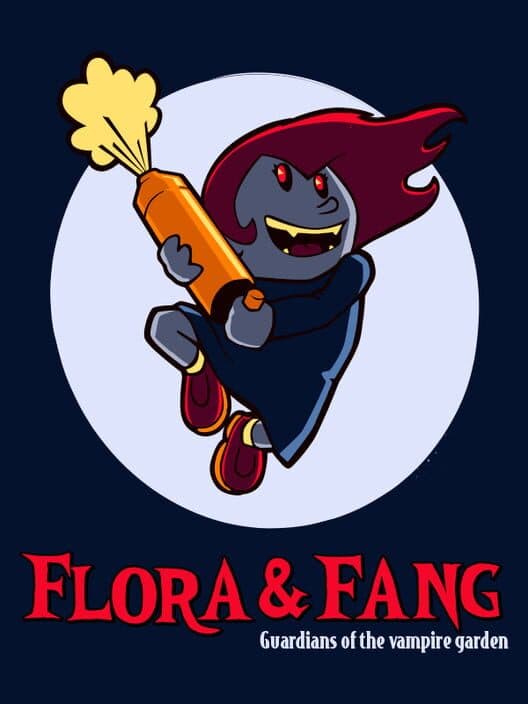 Обложка Flora & Fang: Guardians of the vampire garden