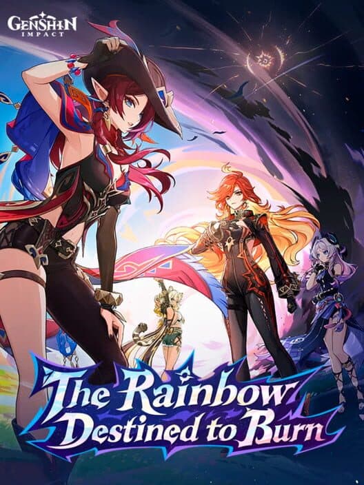 Обложка Genshin Impact: The Rainbow Destined to Burn