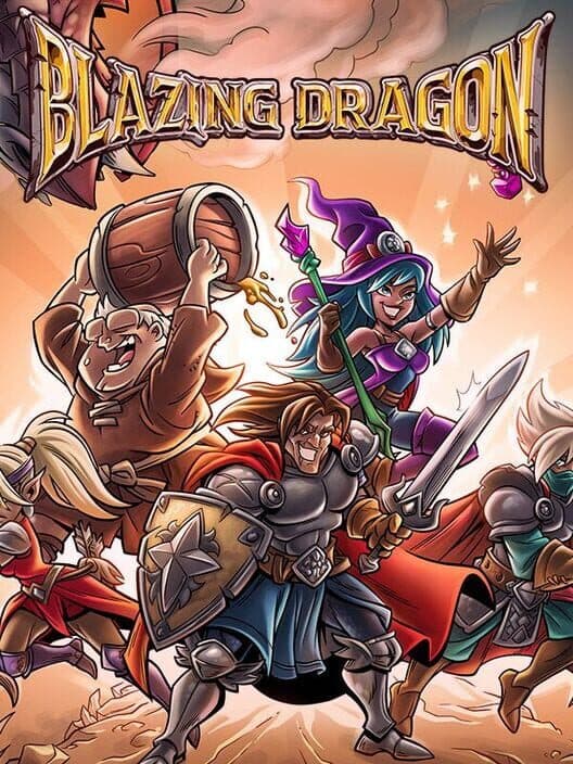 Обложка Blazing Dragon