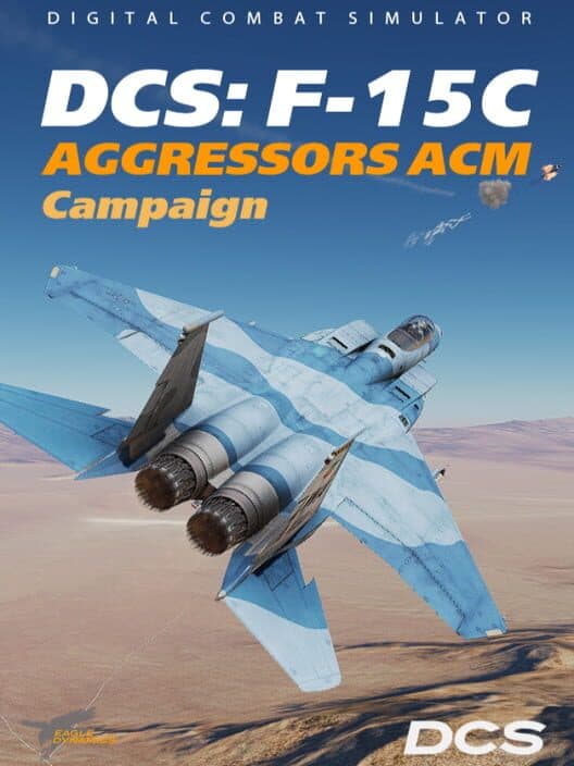 Обложка DCS: F-15C Aggressors Air Combat Maneuvering Campaign by Maple Flag