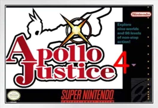 Обложка Apollo Justice: Ace Attorney 4